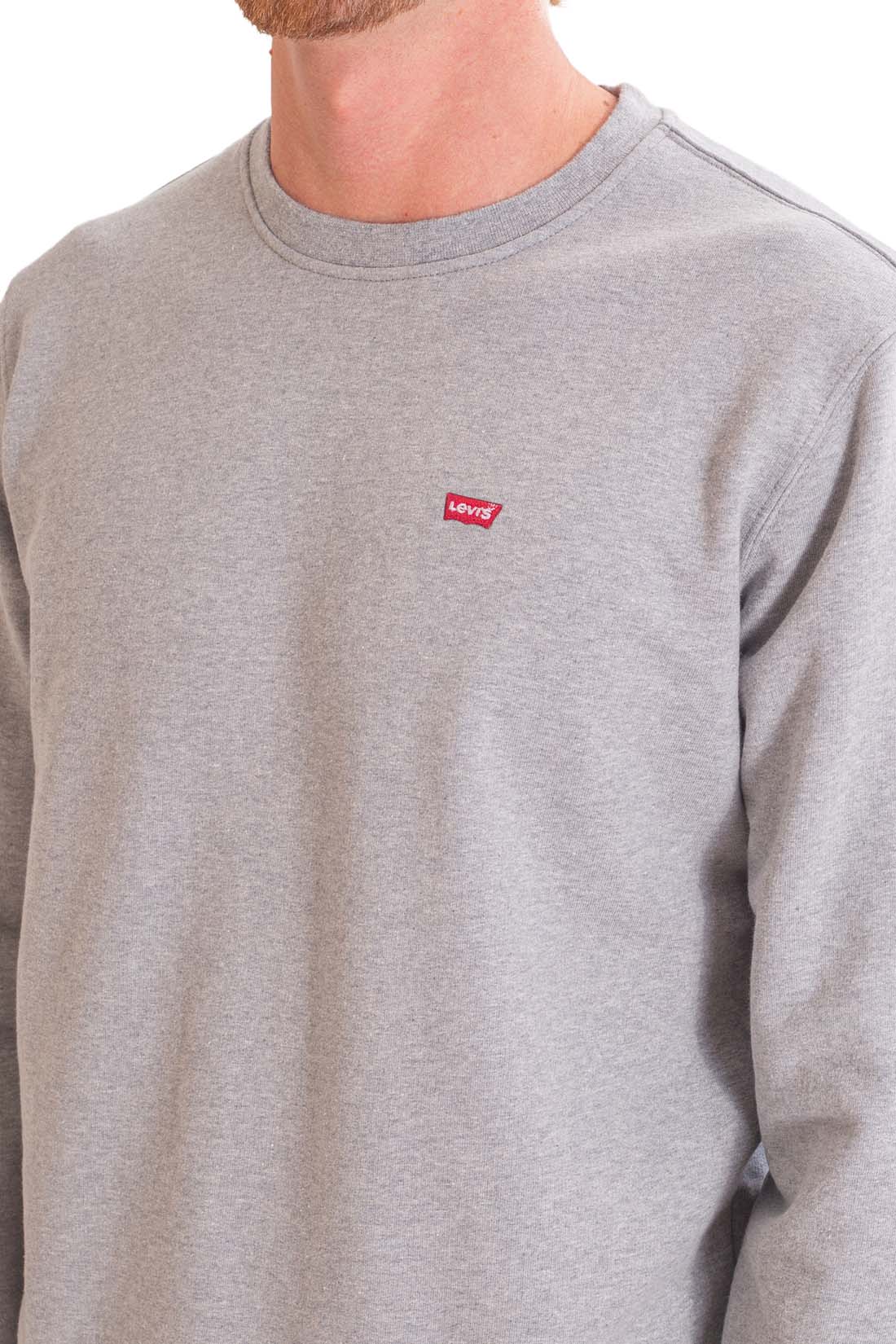 LEVI'S - Men's basic sweatshirt with Batwing logo patch  - Size XXL-44