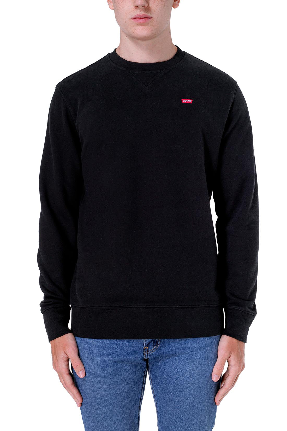 LEVI'S - Men's basic sweatshirt with Batwing logo patch  - Size XXL-23