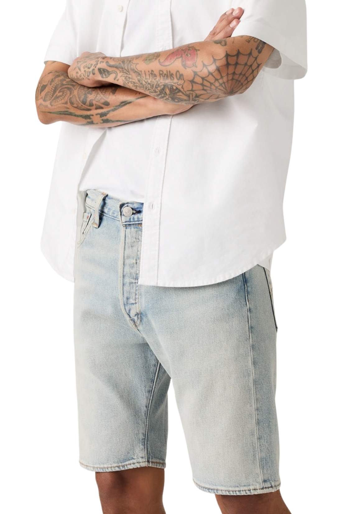 LEVI'S - Men's 501® Original bermuda jeans  - Size 38-7