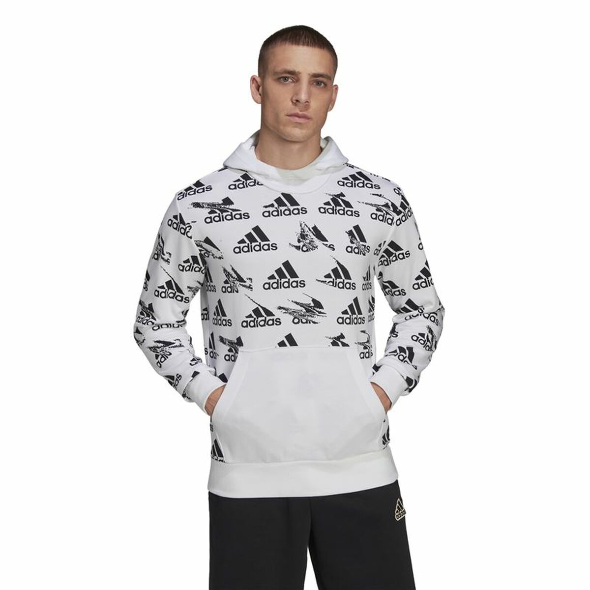 Adidas Essentials Brandlove hoodie til mænd