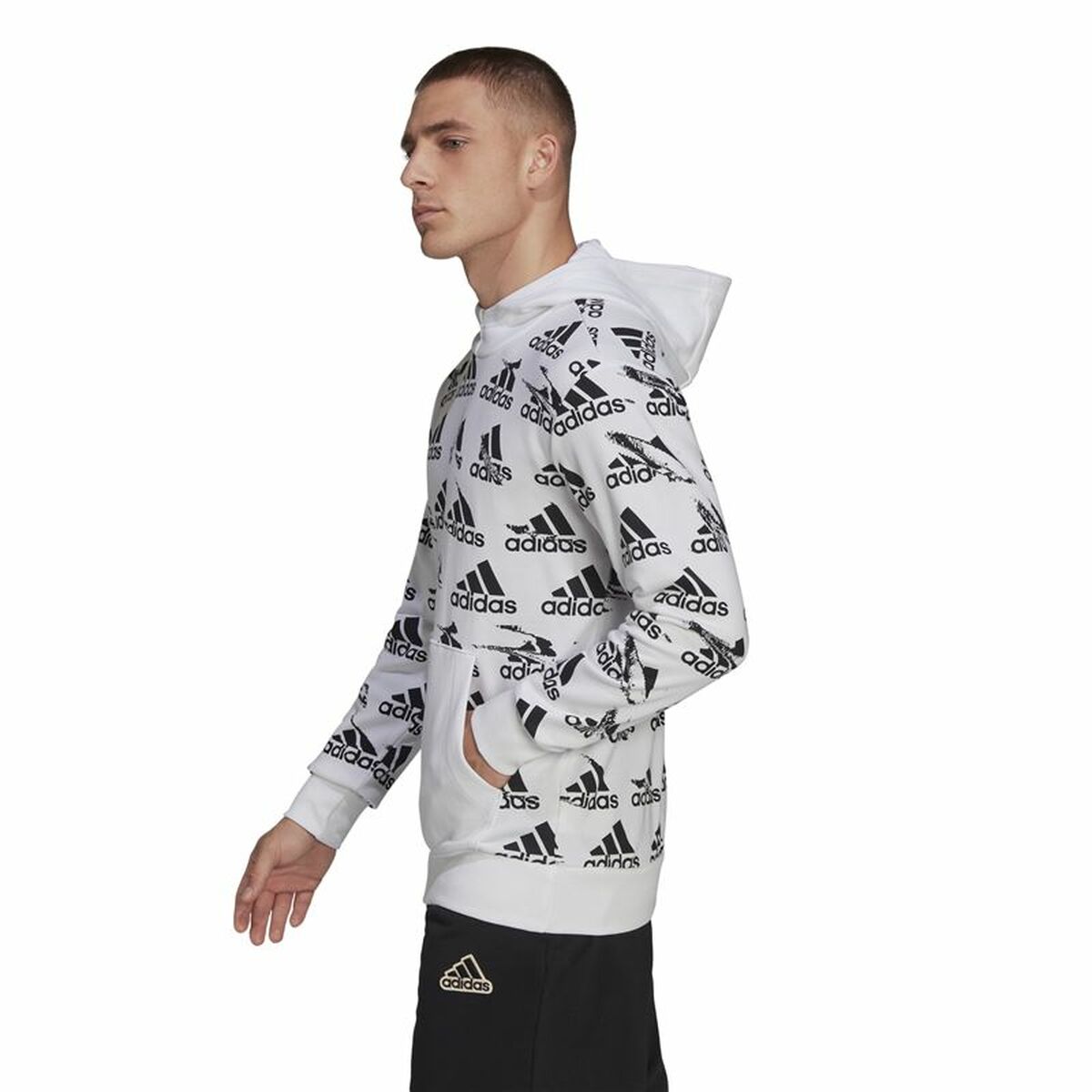 Adidas Essentials Brandlove hoodie til mænd