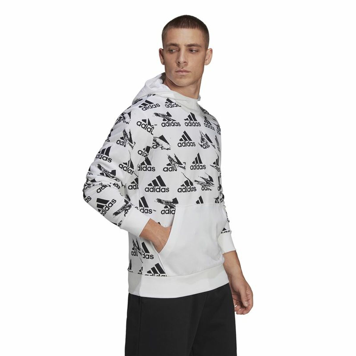 Adidas Essentials Brandlove hoodie til mænd