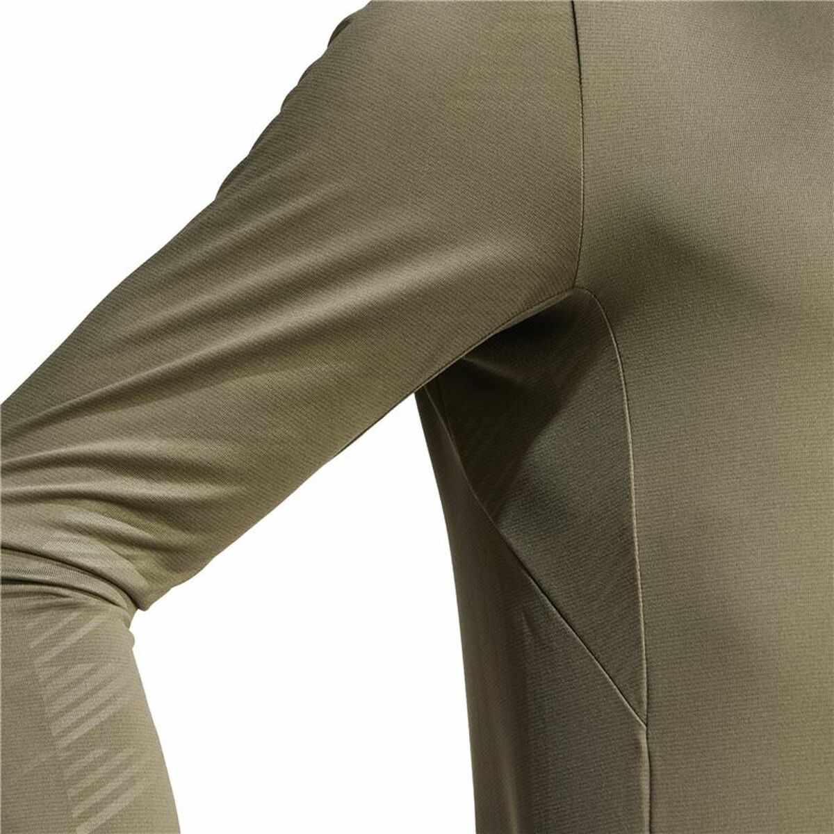 Adidas Mt Half Zi Ls brun sweatshirt til herrer