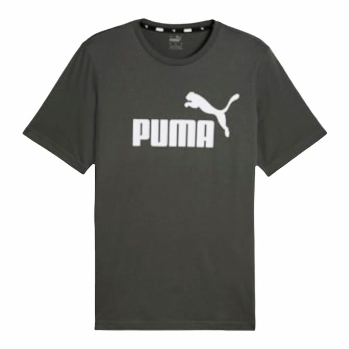 Men’s Short Sleeve T-Shirt Puma Essentials Grey-0