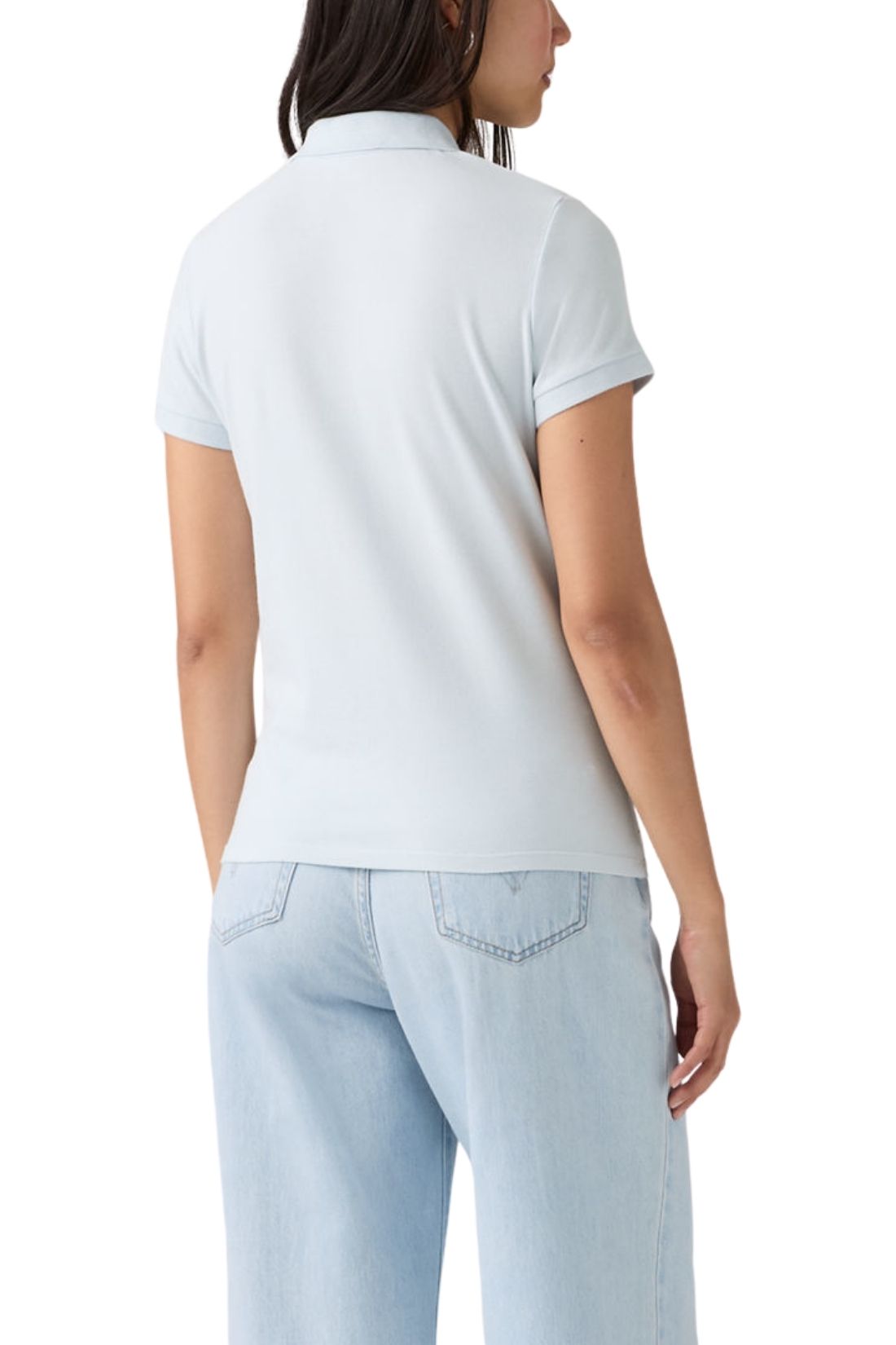 LEVI'S - Women's slim logo polo shirt  - Size L-12