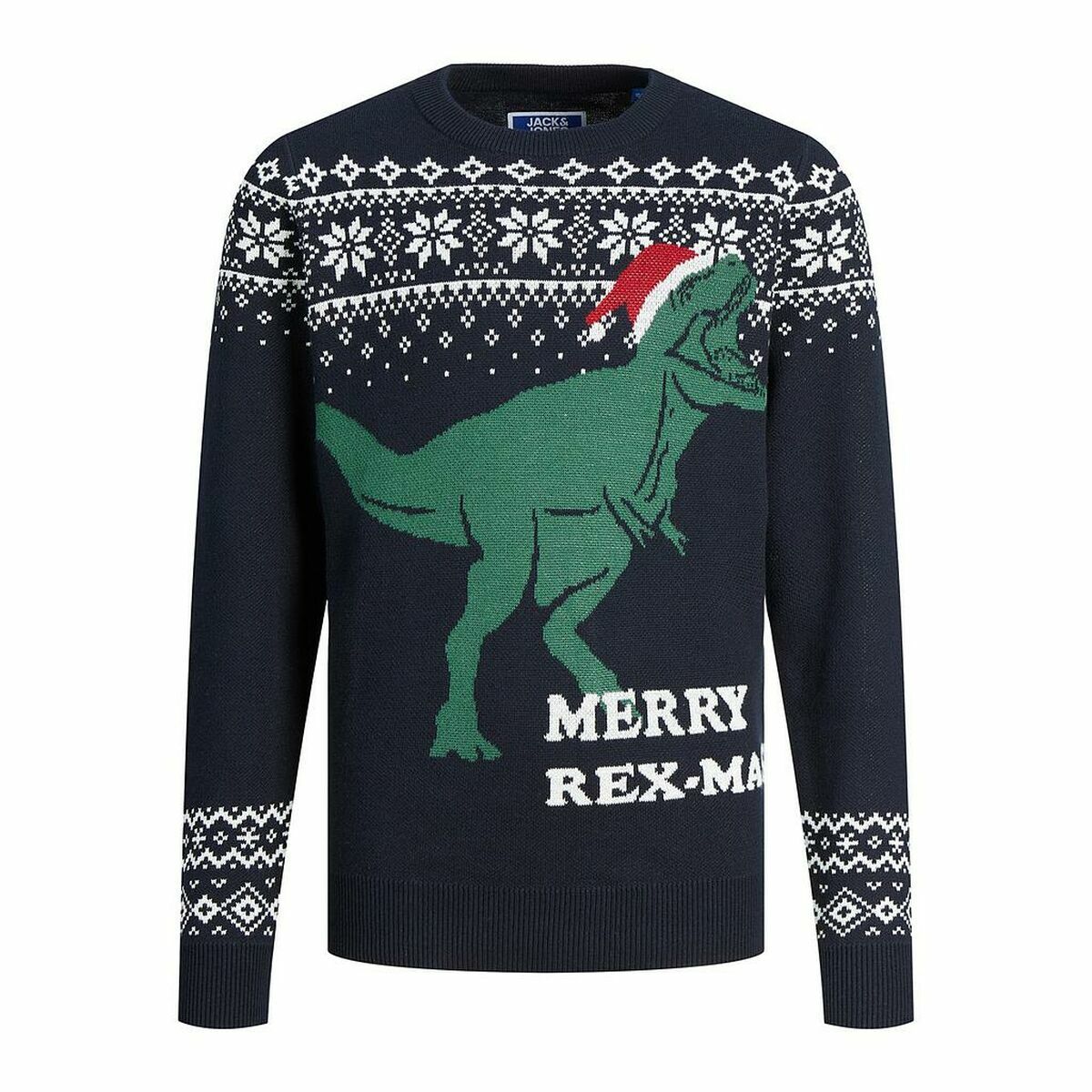 Unisex Jumper Jack & Jones T REX Navy Blue-2