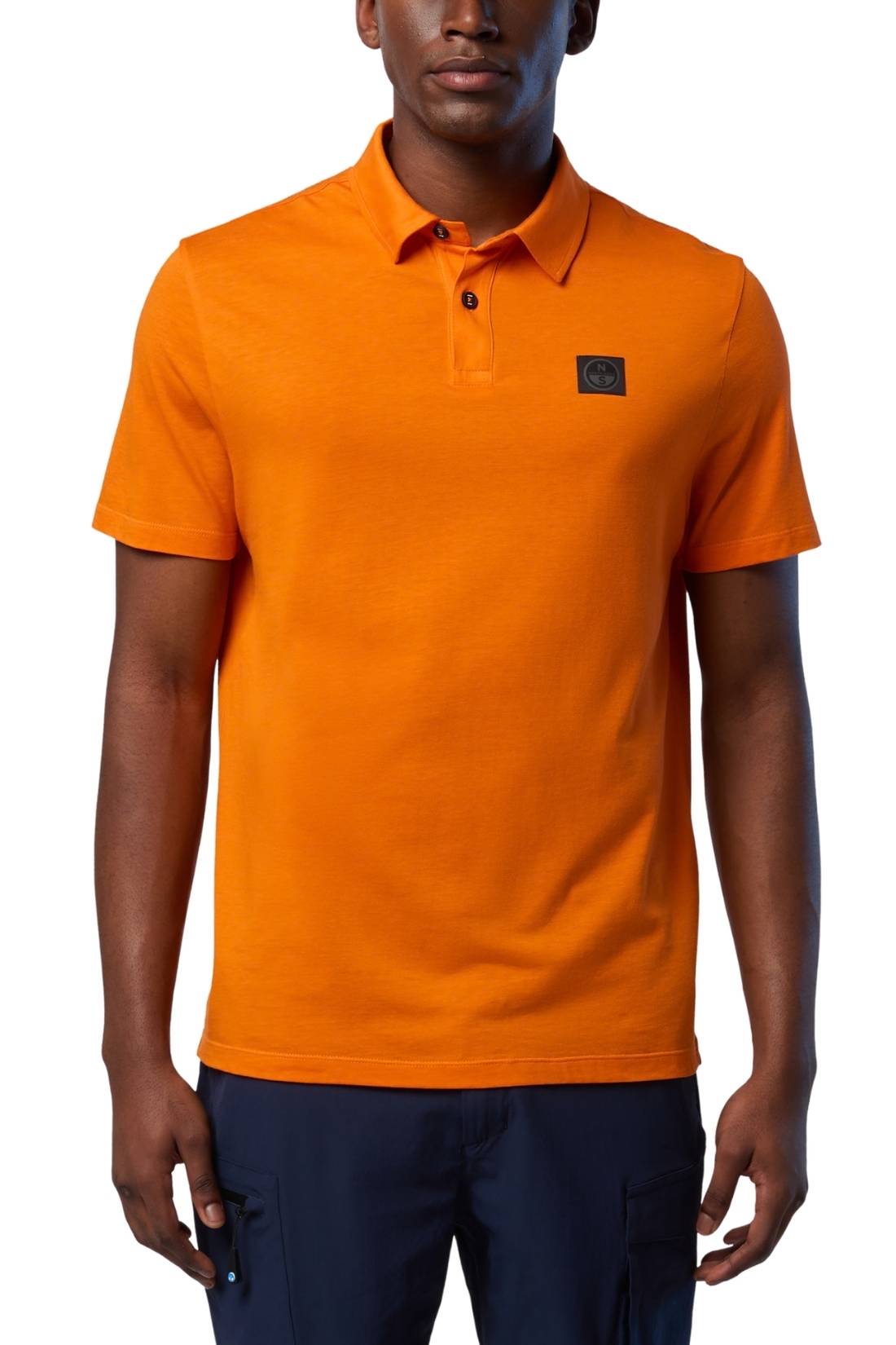 NORTH SAILS - Men's regular polo shirt in TENCEL™ jersey-0