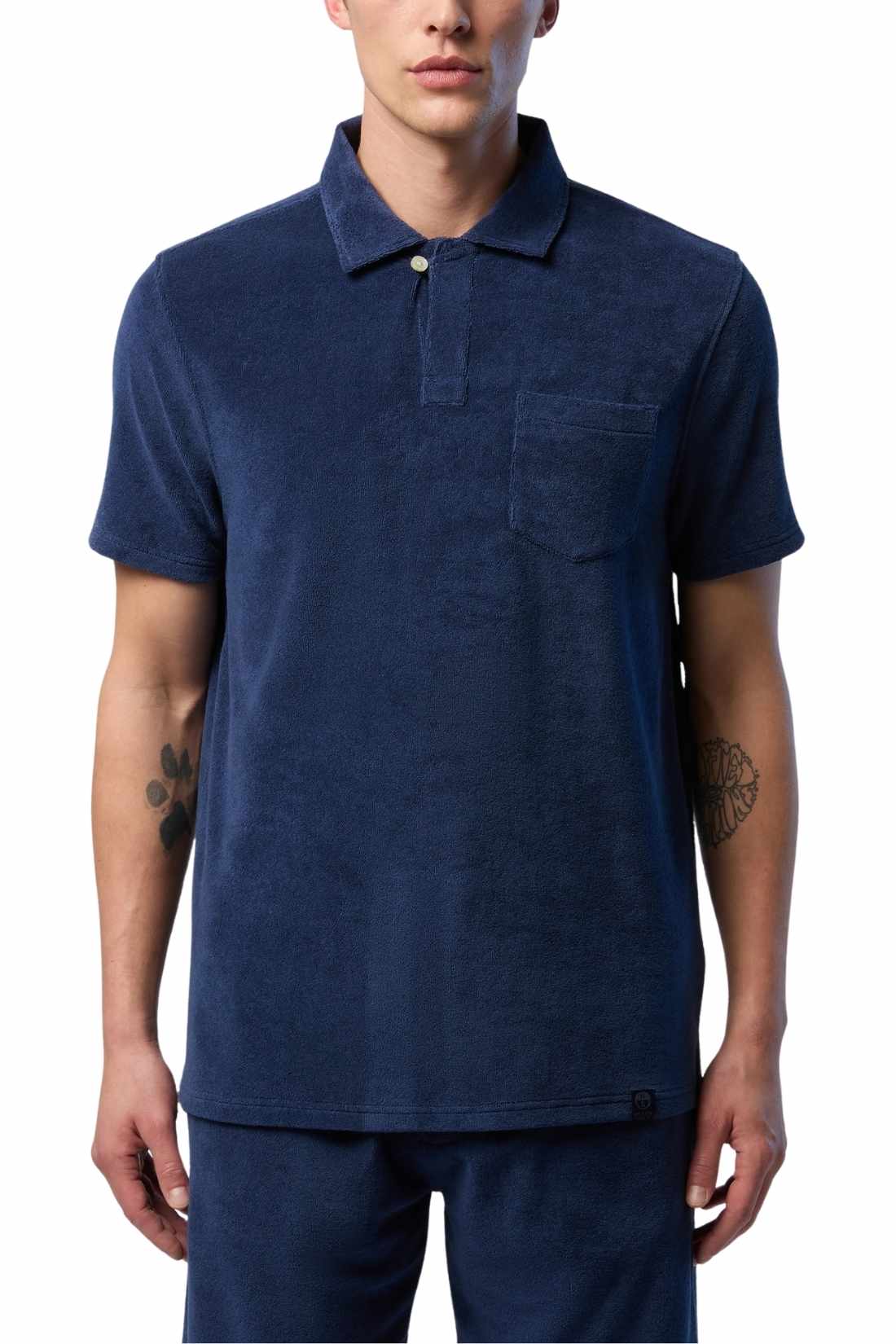 NORTH SAILS - Men's terry polo shirt-0