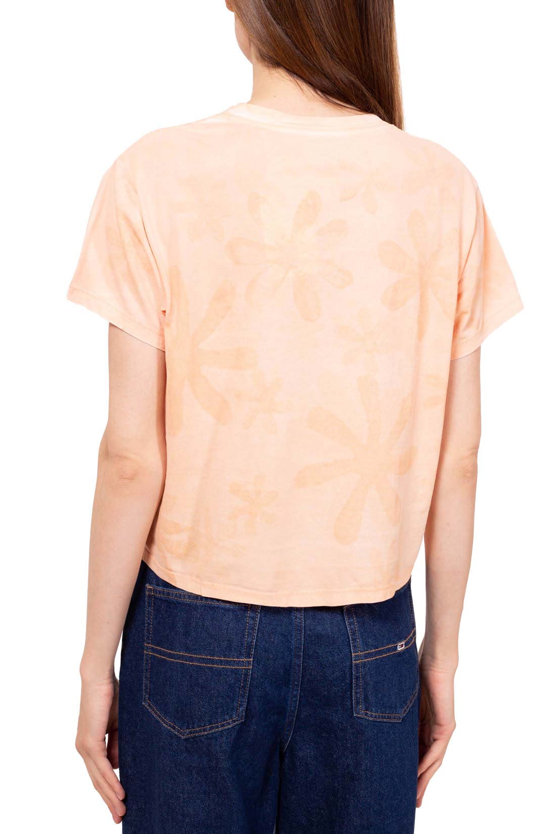LEVI'S - Women's crop T-shirt with floral print-6