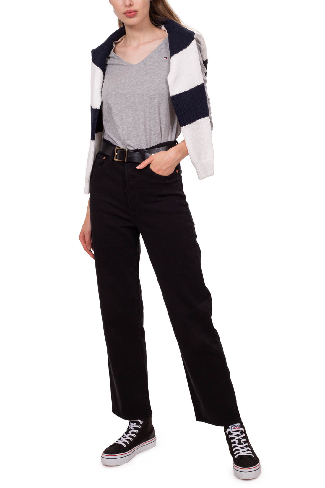 LEVI'S - Women's Ribcage Straight Ankle jeans  - Size-27