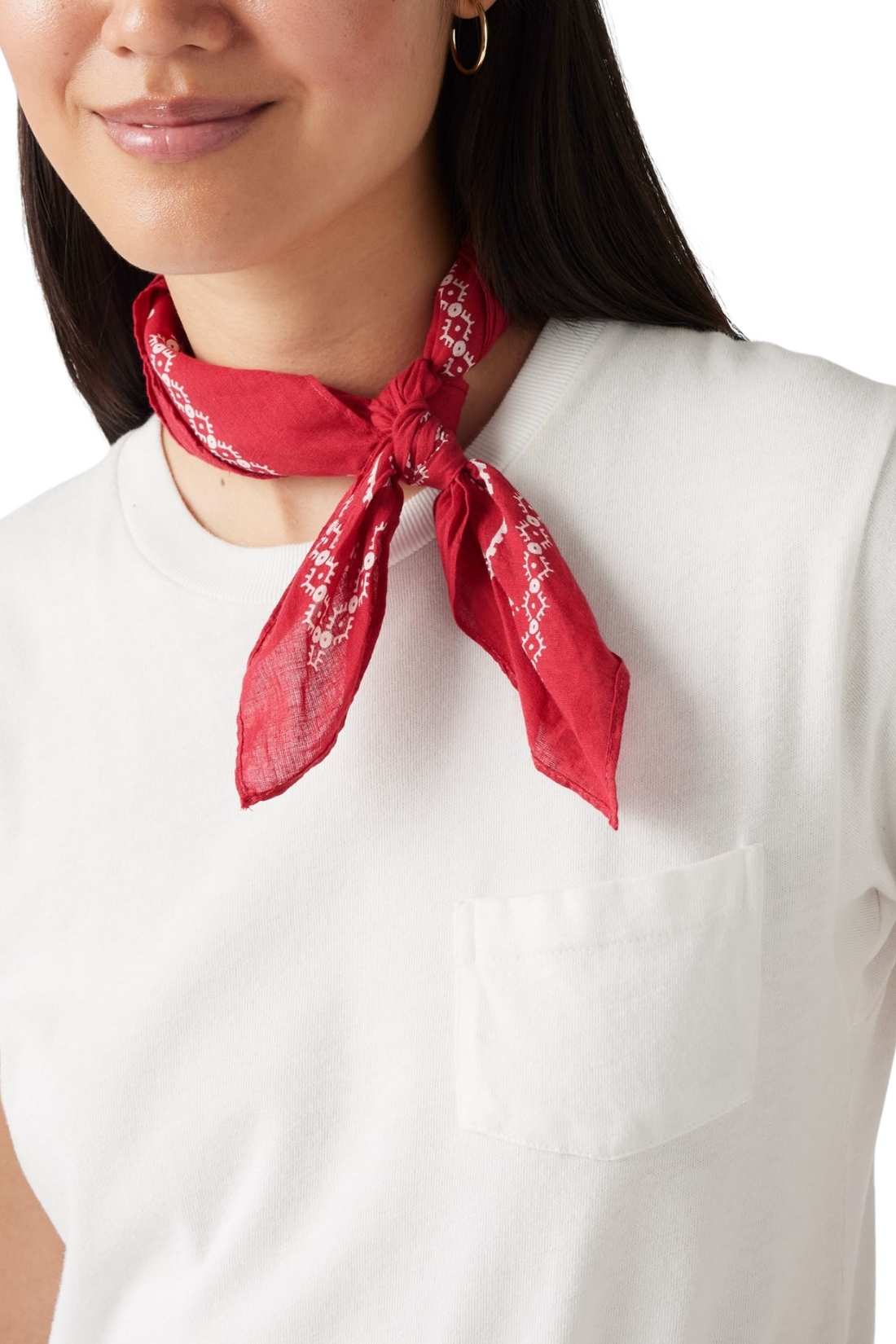 LEVI'S - Unisex foulard with cashmere western print-1