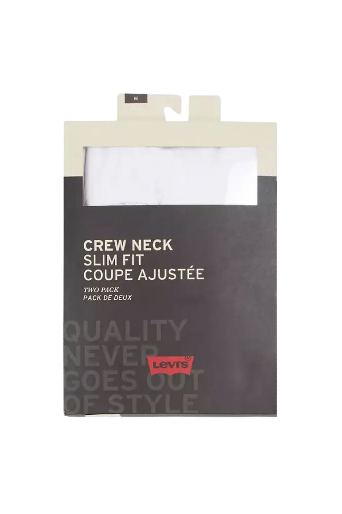LEVI'S - Men's 2-pack Perfect T-shirt  - Size L-1