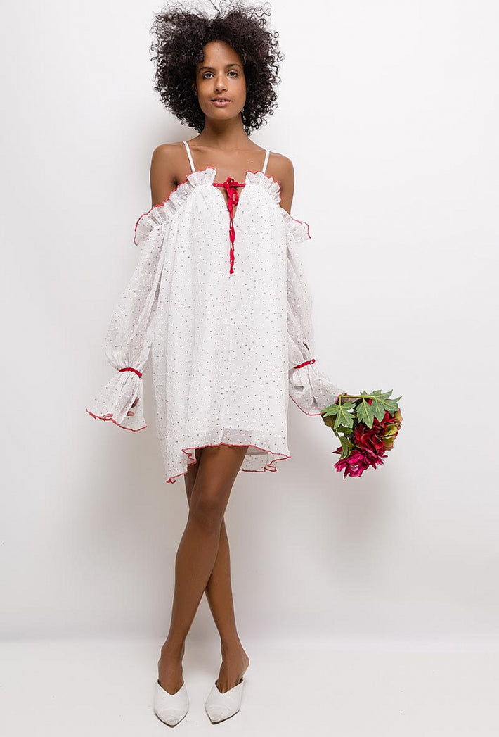 DANITY DRESS WHITE 61001-1-2