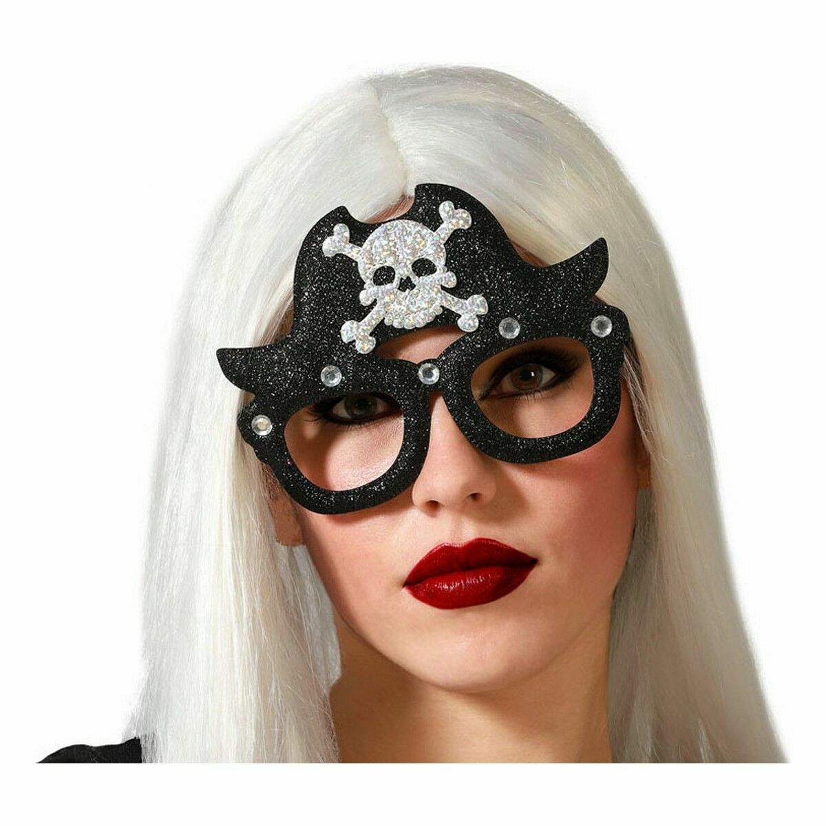 Glasses Metallic Halloween Pirates-0