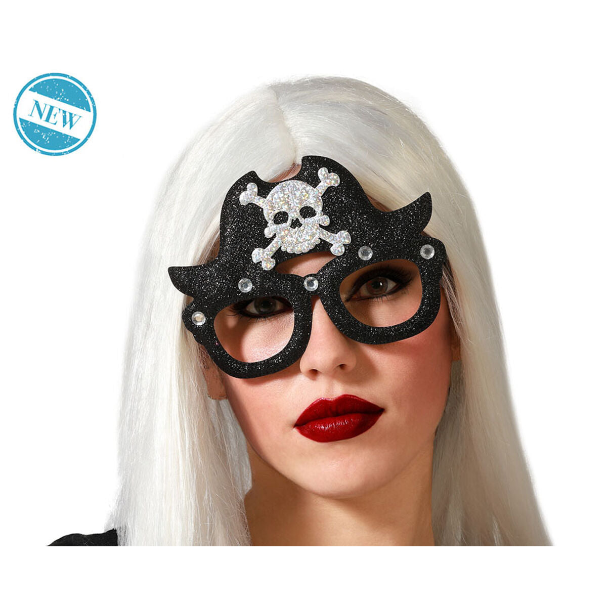 Glasses Metallic Halloween Pirates-6