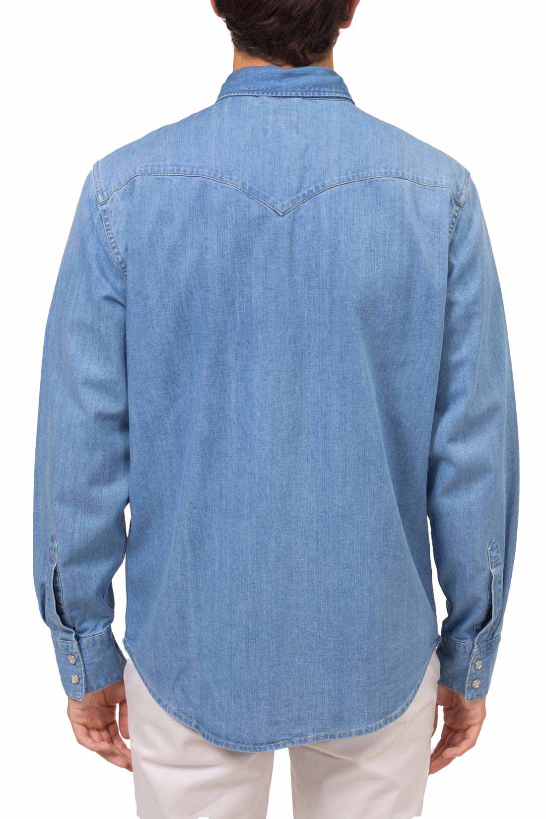 LEVI'S - Men's Barstow Western shirt in denim-6