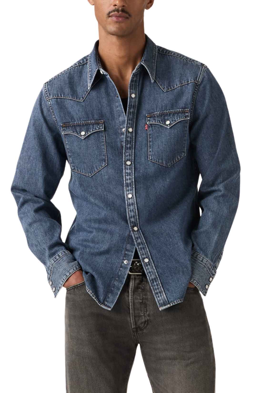 LEVI'S - Men's Western Barstow denim shirt