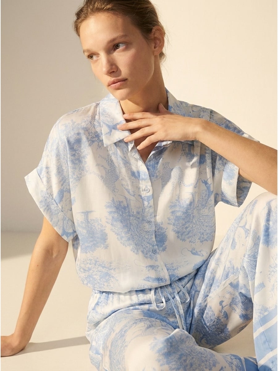 Women's T-shirts with silk-0