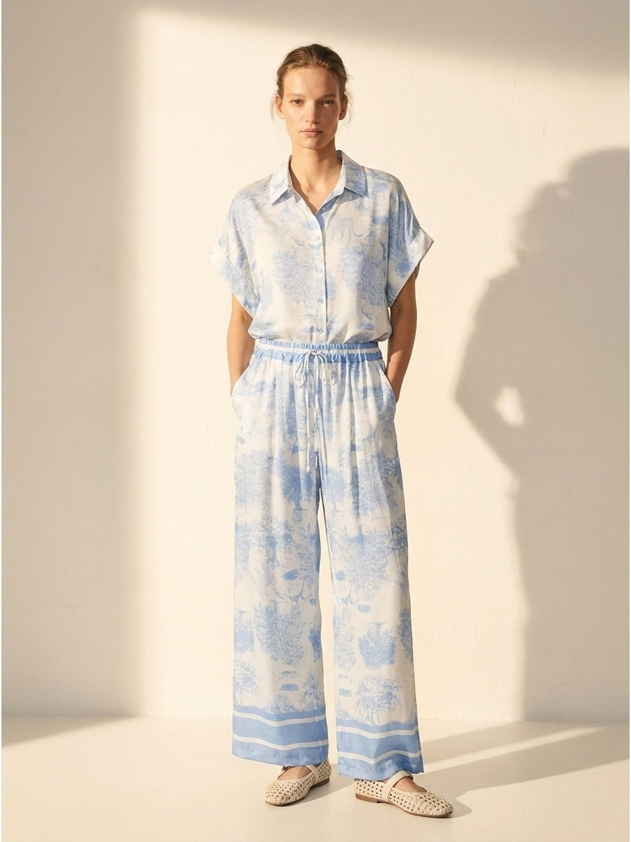 Women's T-shirts with silk-2