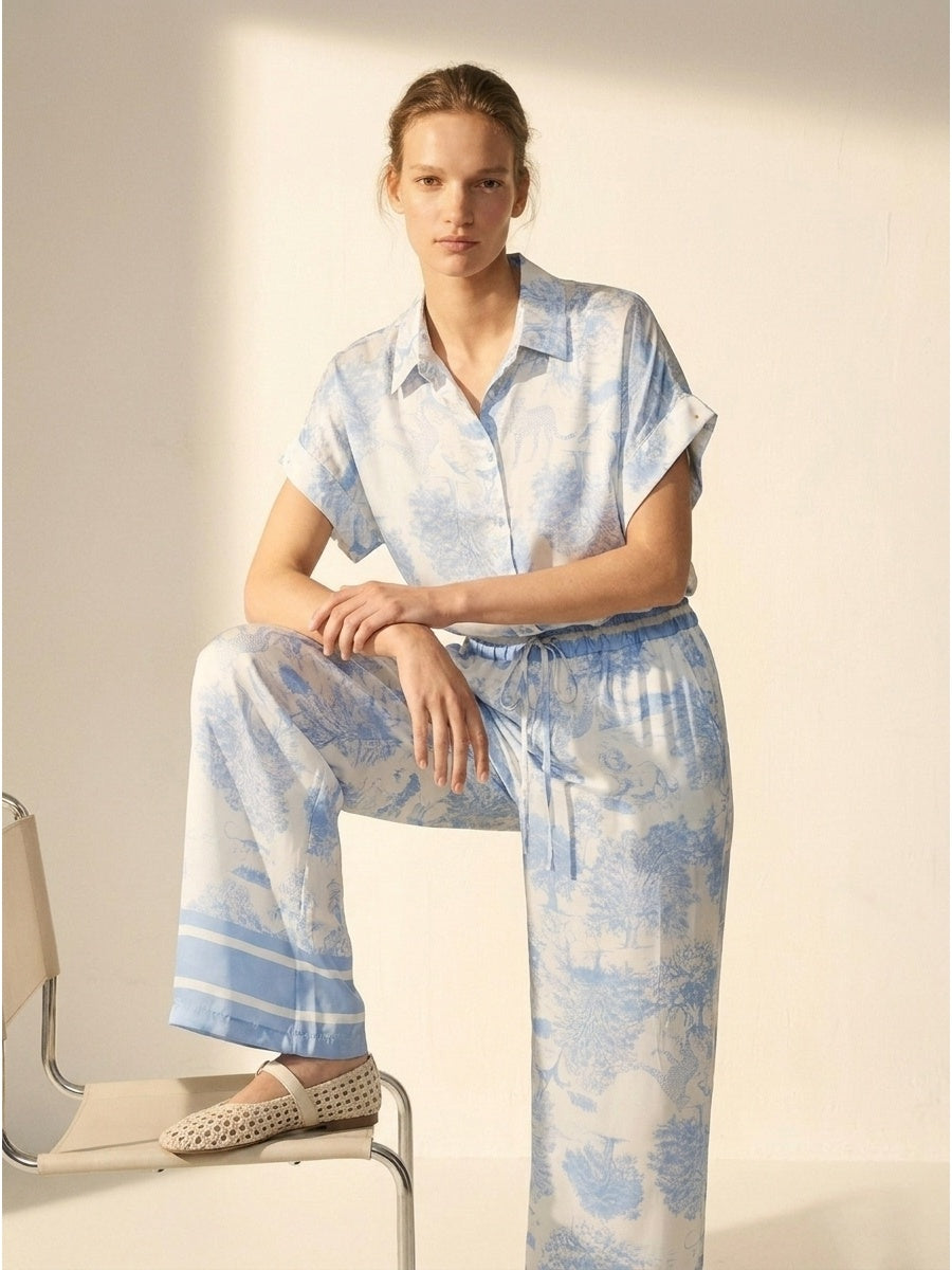 Women's T-shirts with silk-4