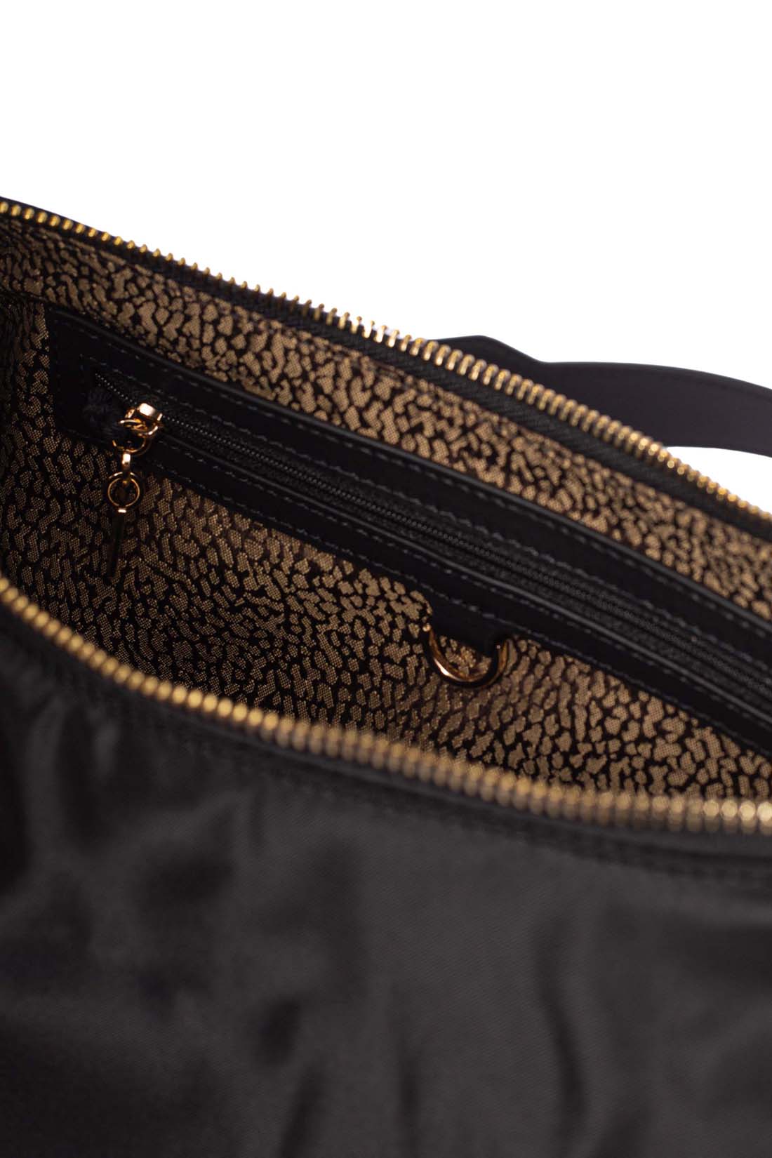BORBONESE - Women's Hobo bag with double shoulder strap-0
