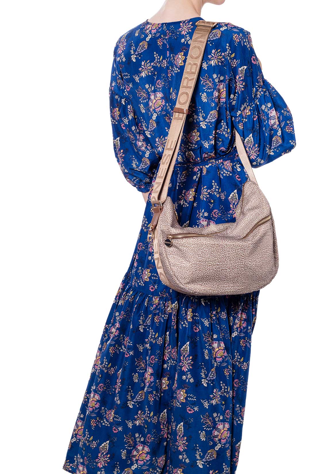 BORBONESE - Women's middle Luna Bag-7