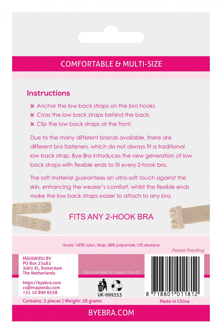 BYE BRA -  bra extensions x2 50023-1-3