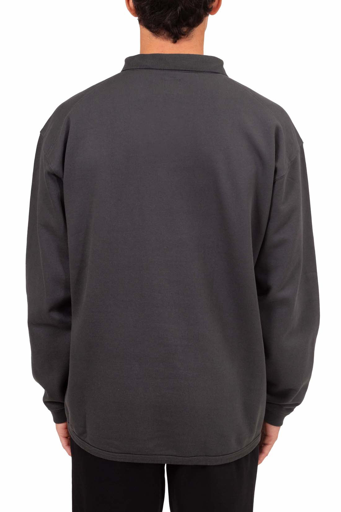 LEVI'S - Men's winter oversize sweatshirt with polo shirt design-10