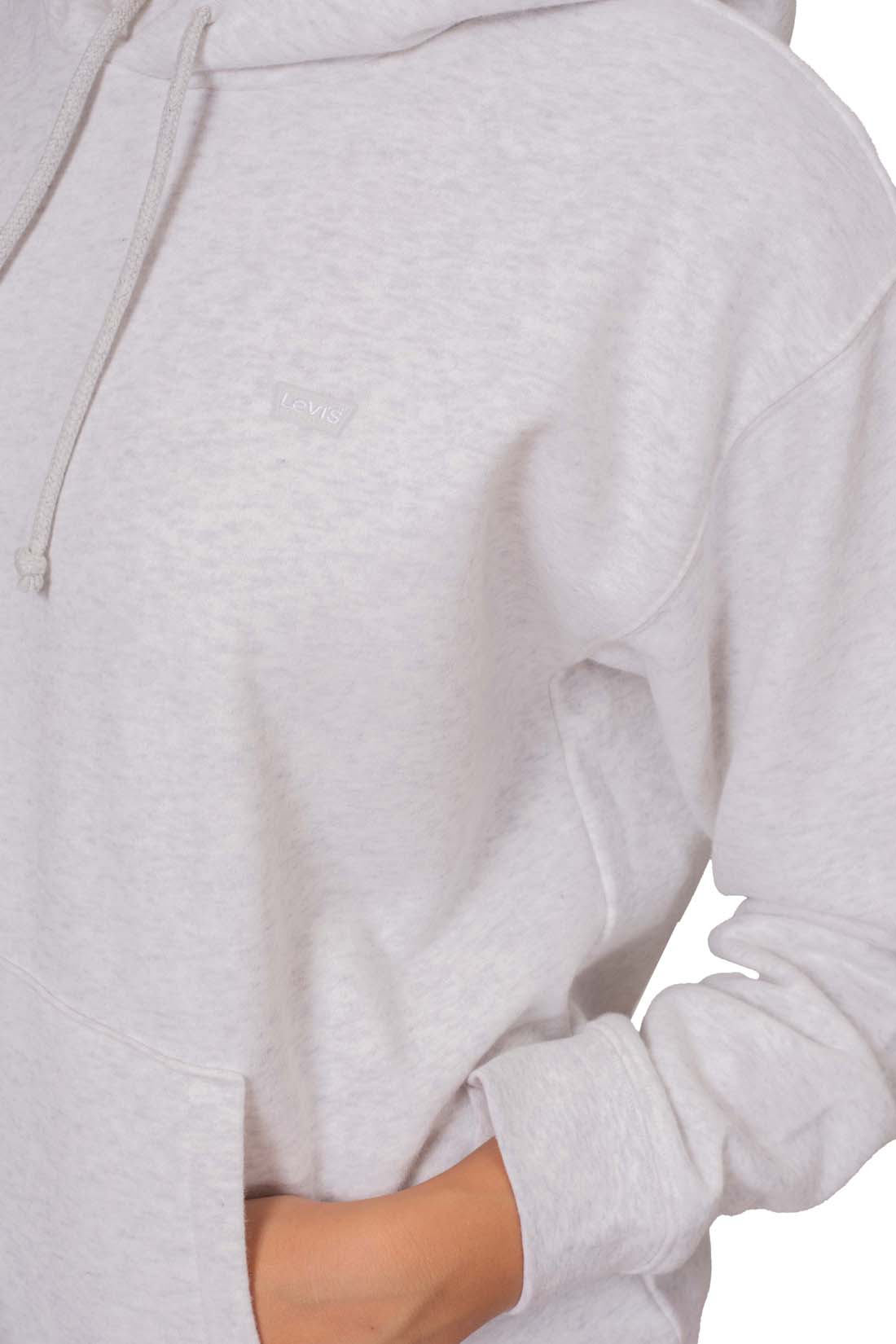 LEVI'S - Women's winter hoodie with tonal logo  - Size L-20