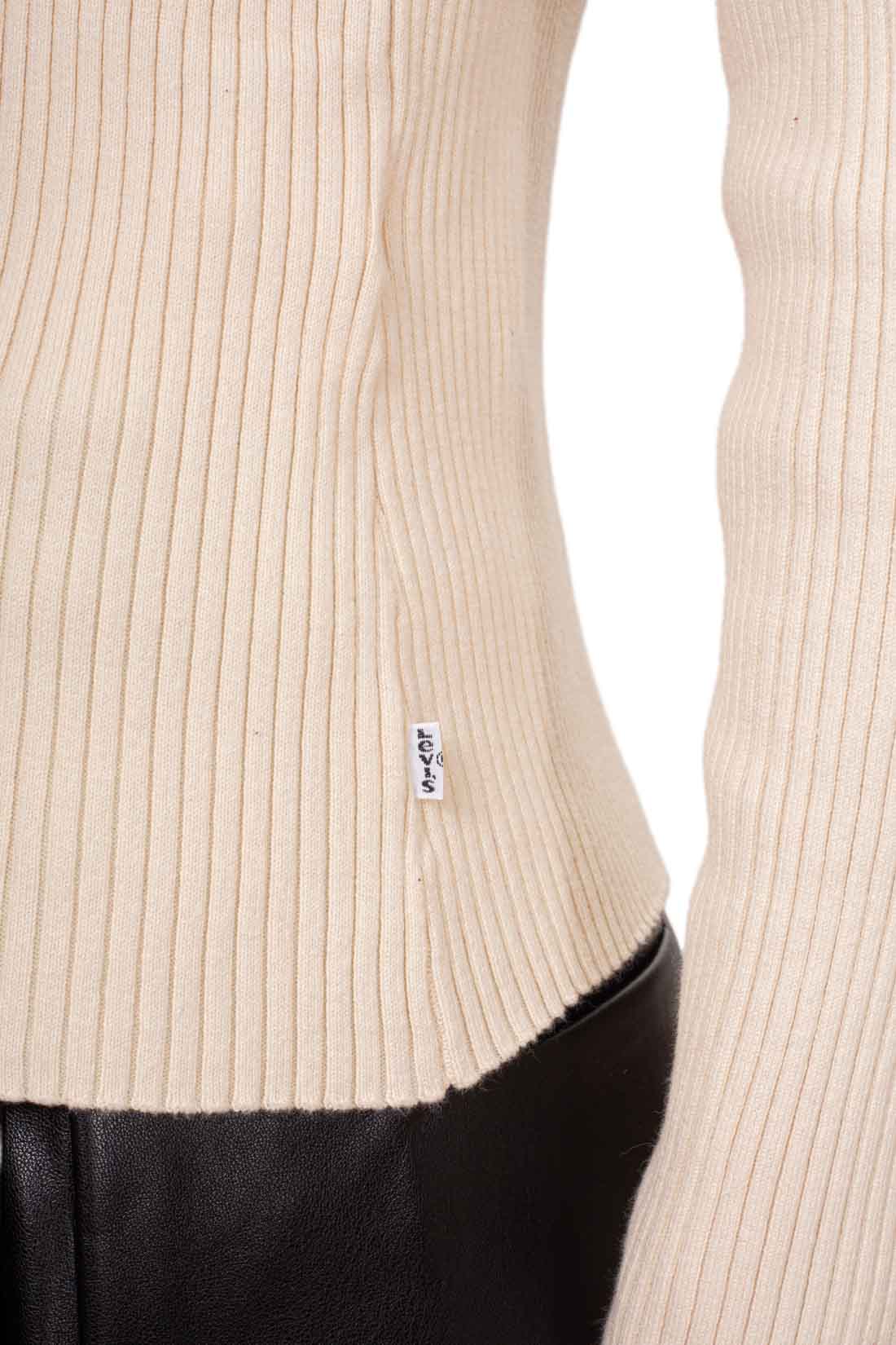 LEVI'S - Women's slim turtleneck pullover  - Size M-4