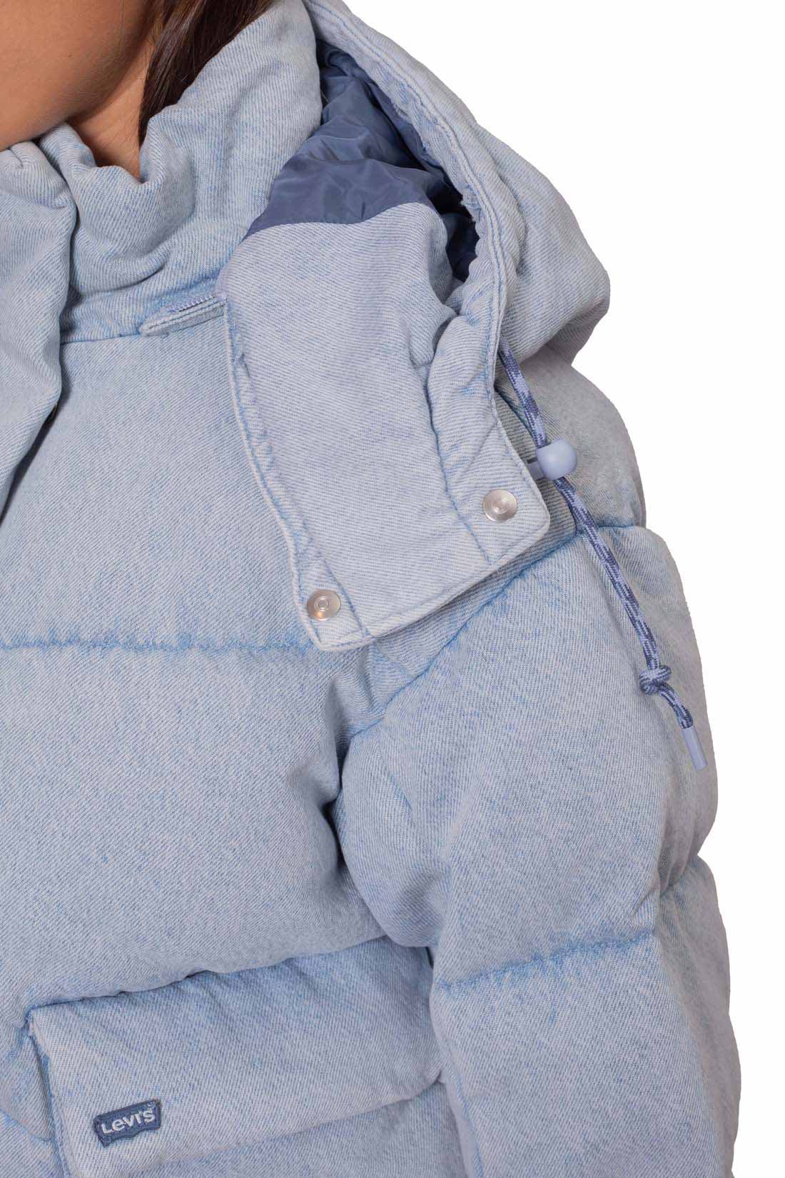 LEVI'S - Women's padded crop jacket with logo  - Size S-10