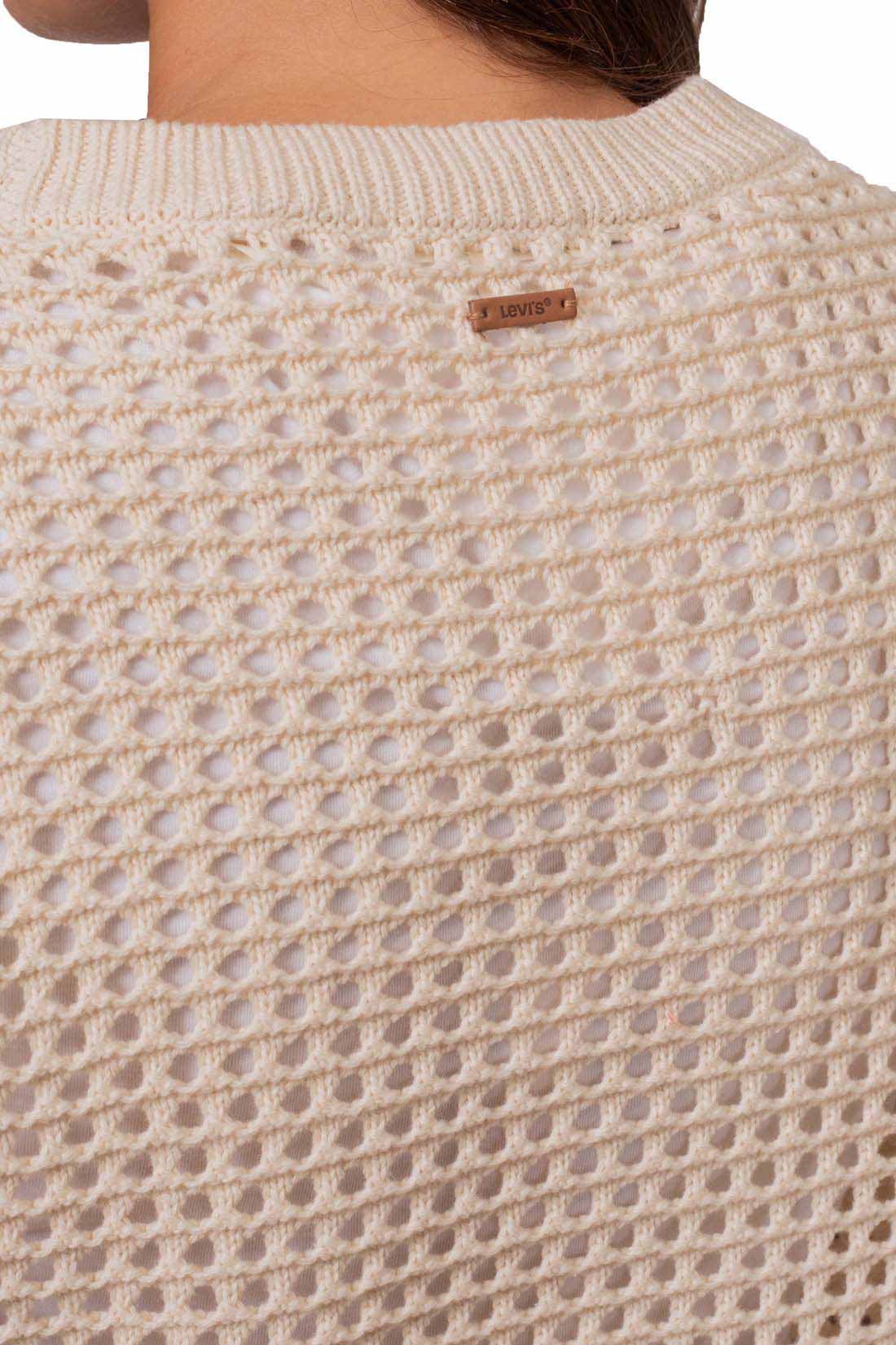 LEVI'S - Women's perforated sweater with logo  - Size S-6