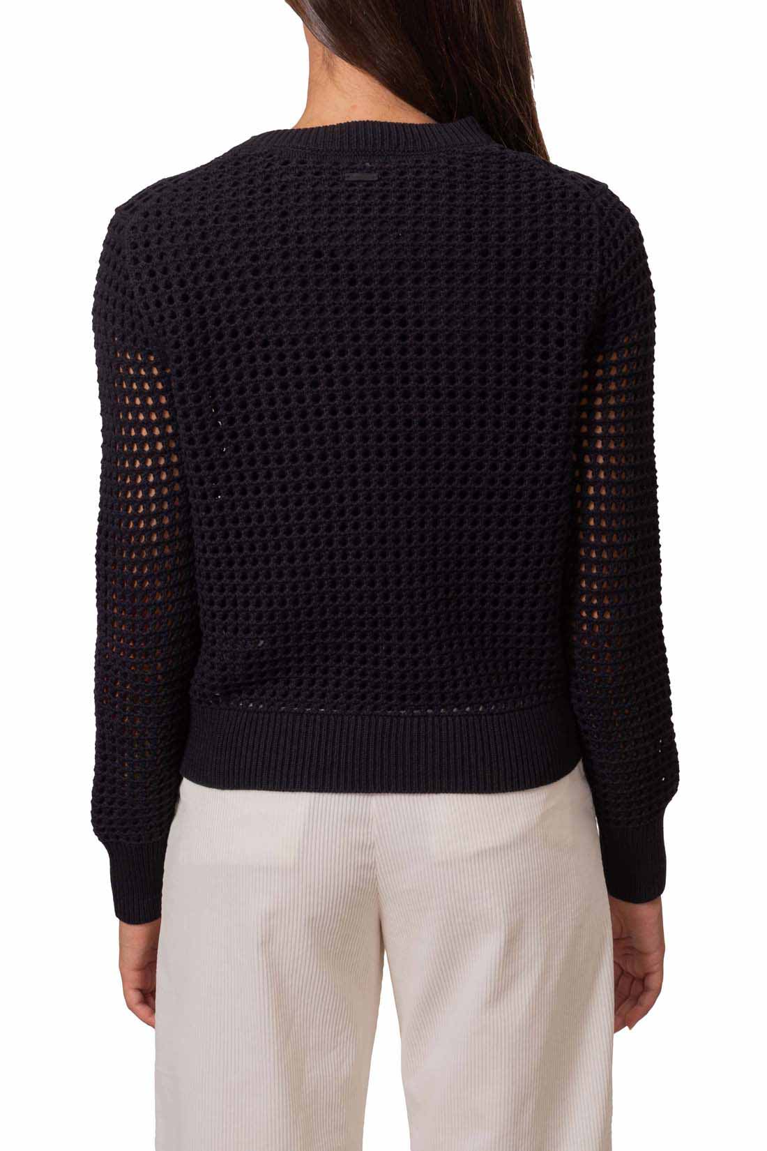 LEVI'S - Women's perforated sweater with logo  - Size S-22