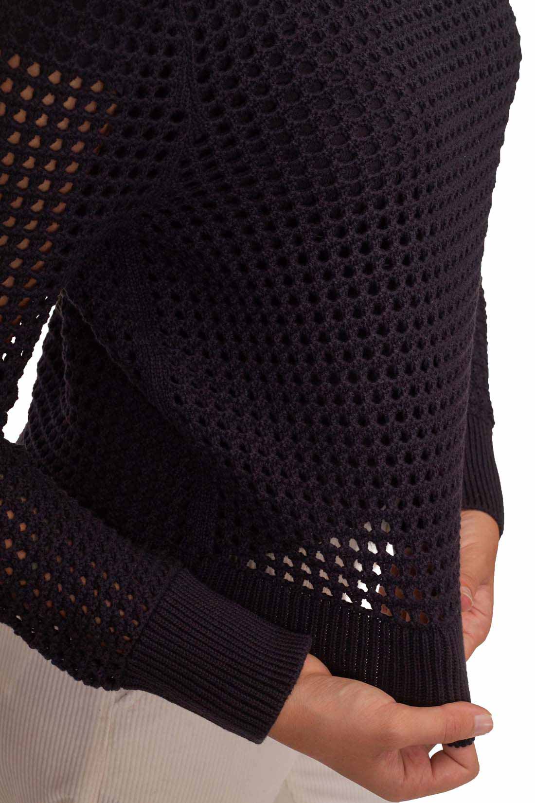 LEVI'S - Women's perforated sweater with logo  - Size S-20