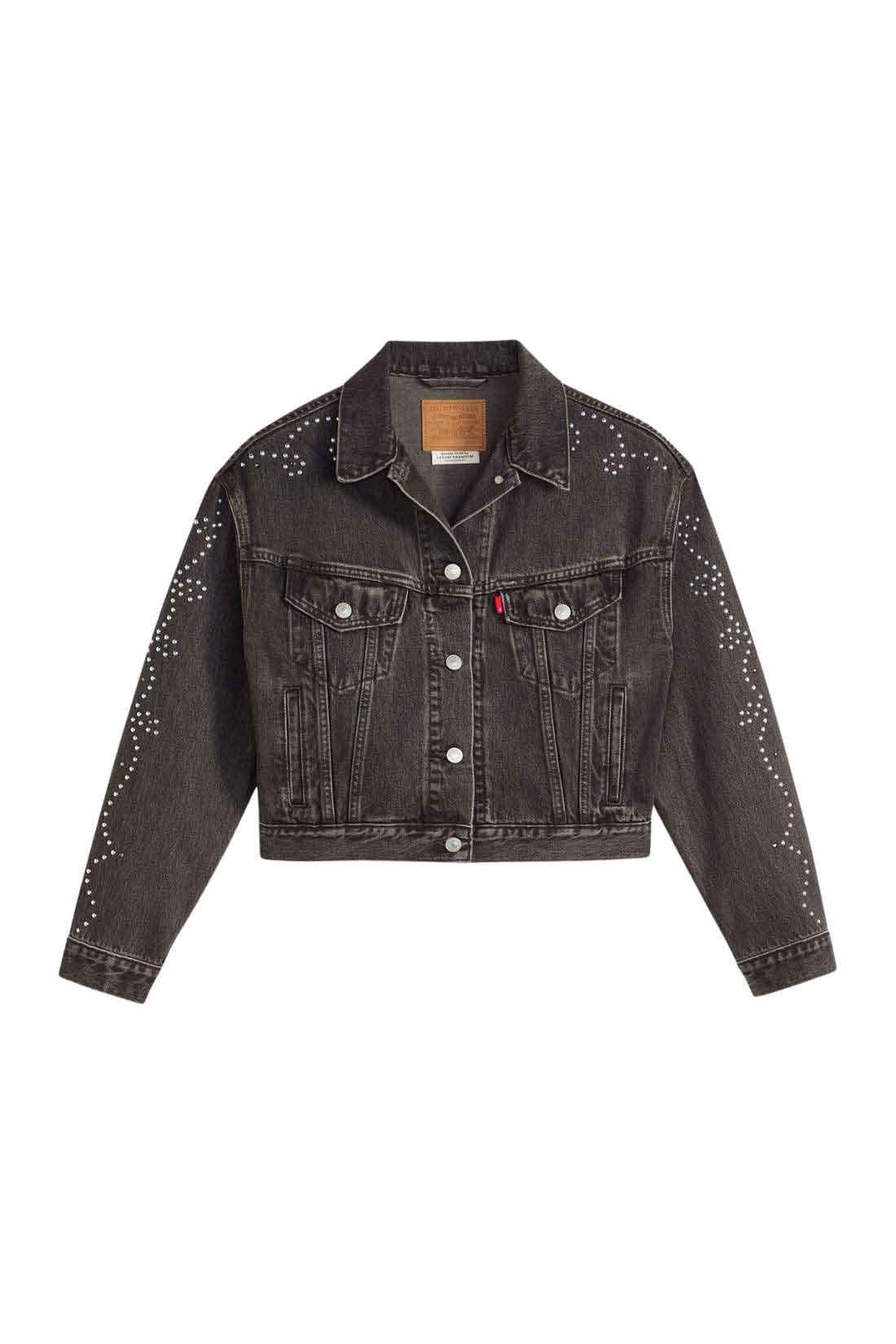 LEVI'S - Women's Trucker Shrunken ’90s jacket with studs-14