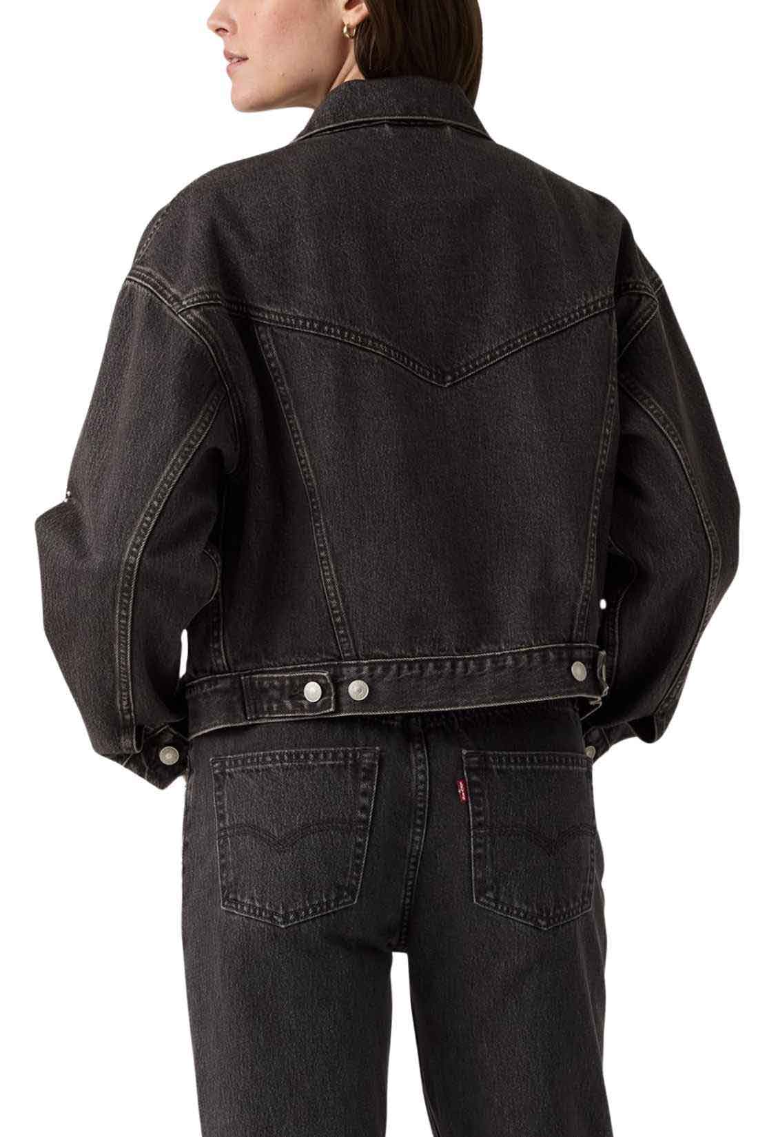 LEVI'S - Women's Trucker Shrunken ’90s jacket with studs-12