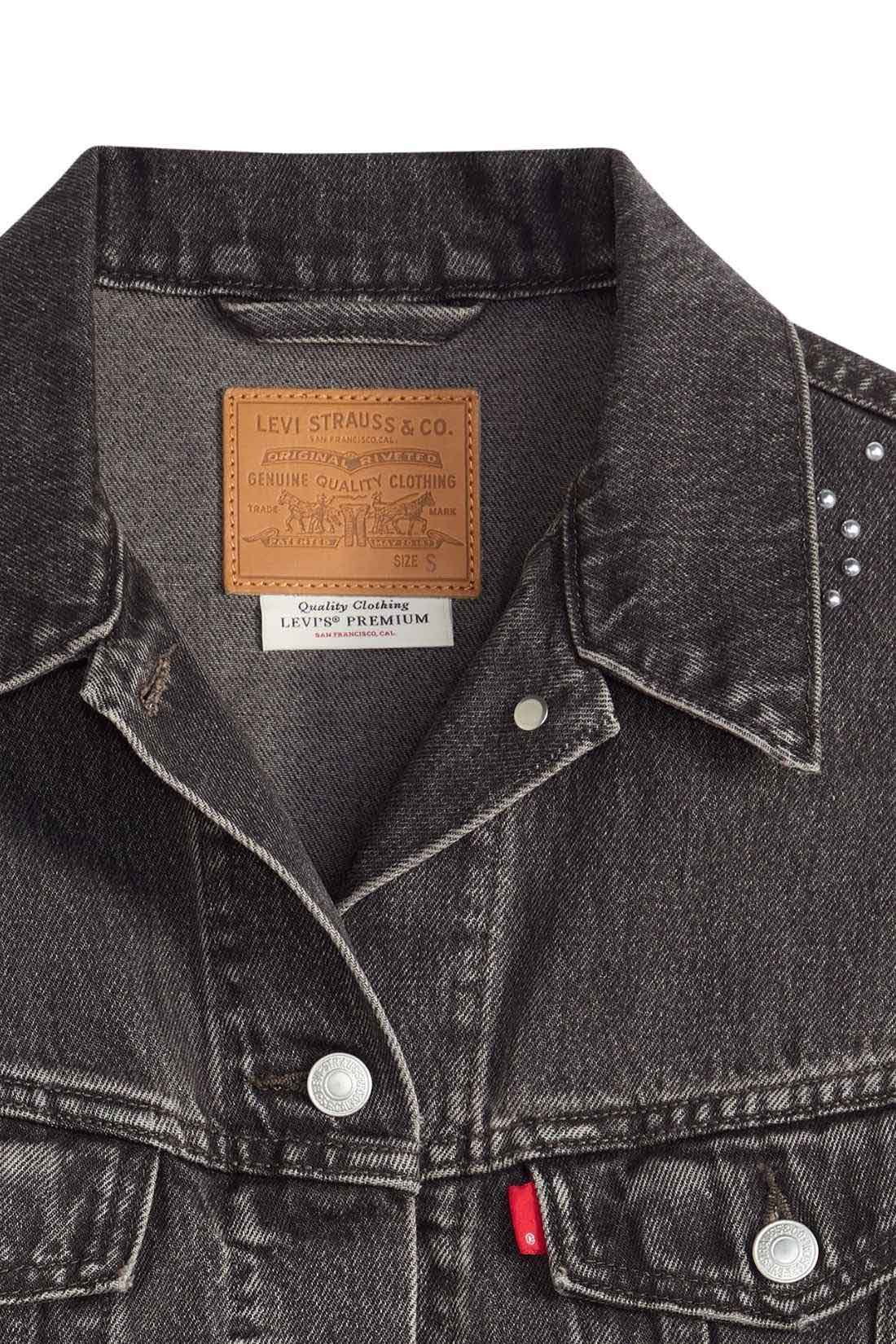 LEVI'S - Women's Trucker Shrunken ’90s jacket with studs-10