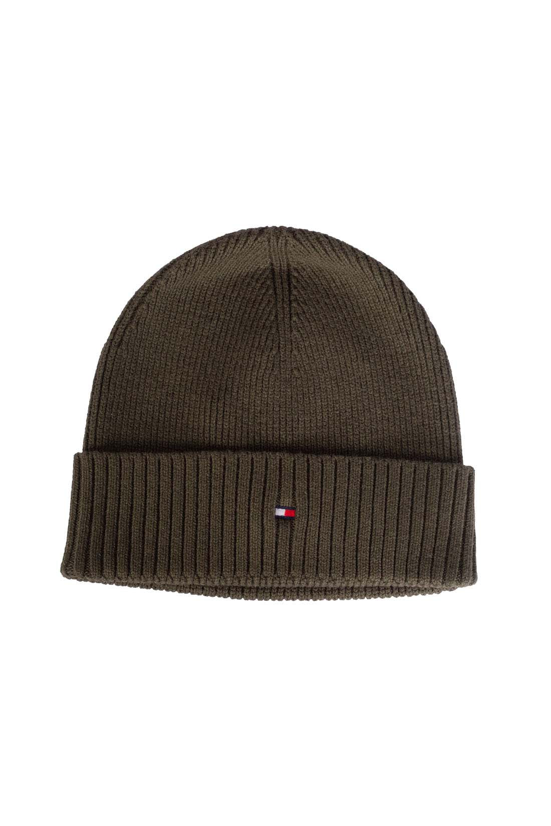 TOMMY HILFIGER - Men's beanie with flag embroidery  - Size One size-2