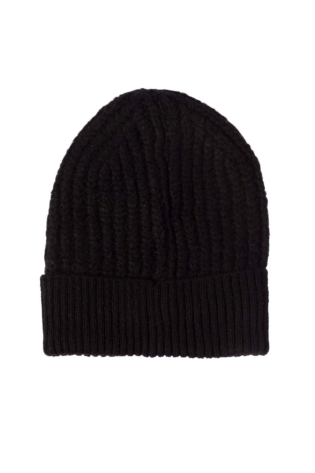 TOMMY JEANS - Women's wool blend beanie with logo plaquette  - Size One size-0