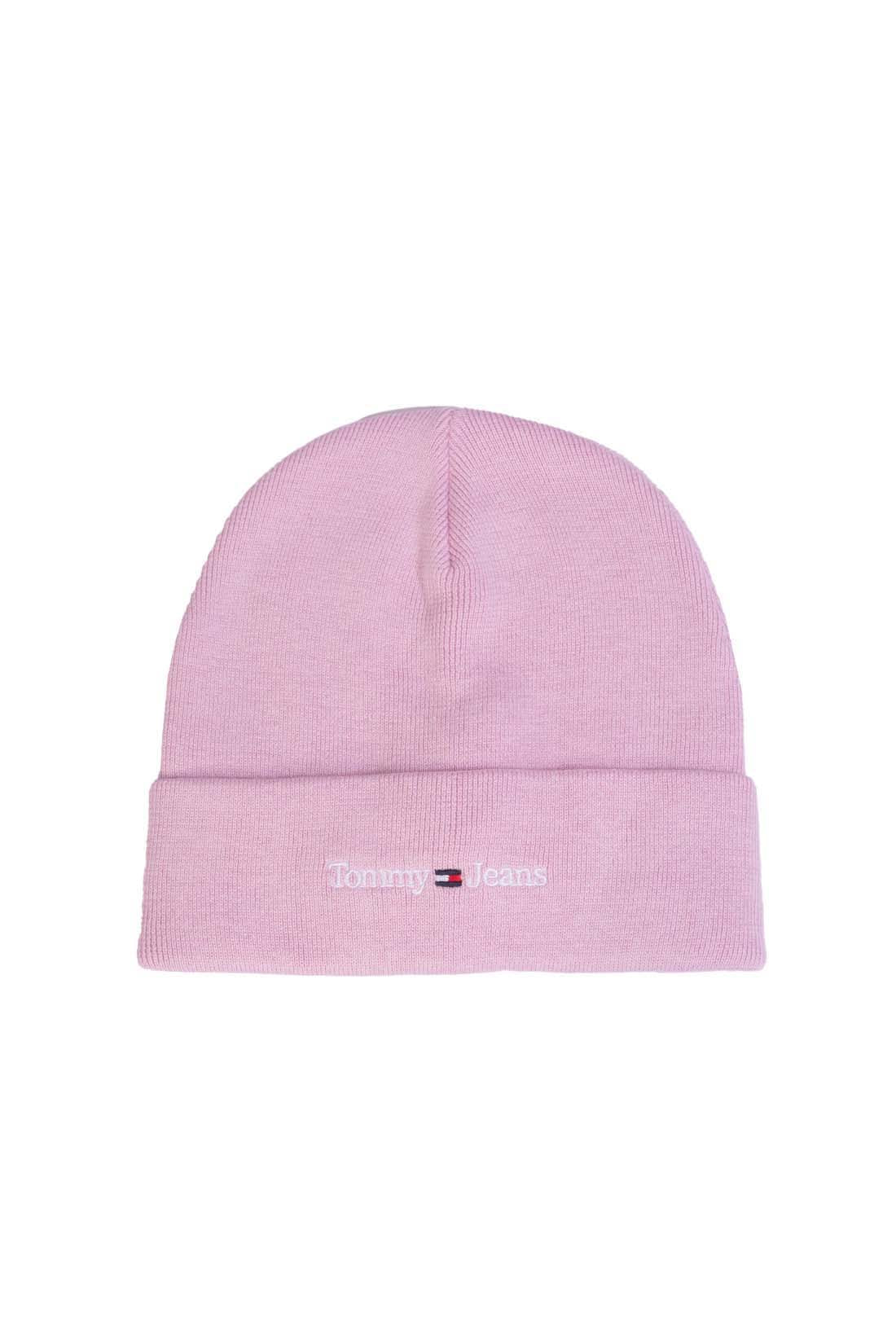TOMMY JEANS - Women's beanie with linear logo  - Size One size-2
