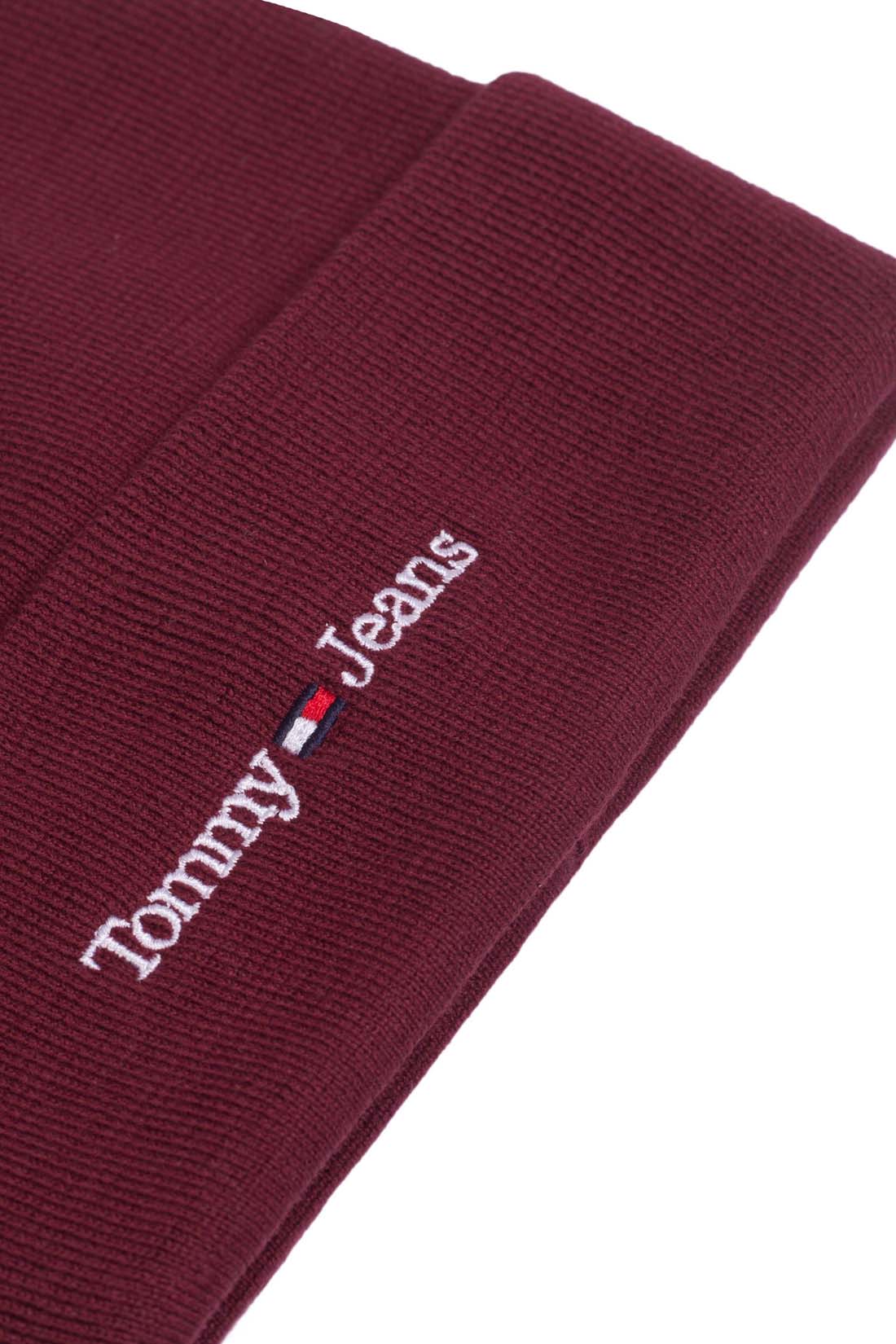 TOMMY JEANS - Women's beanie with linear logo  - Size One size-7