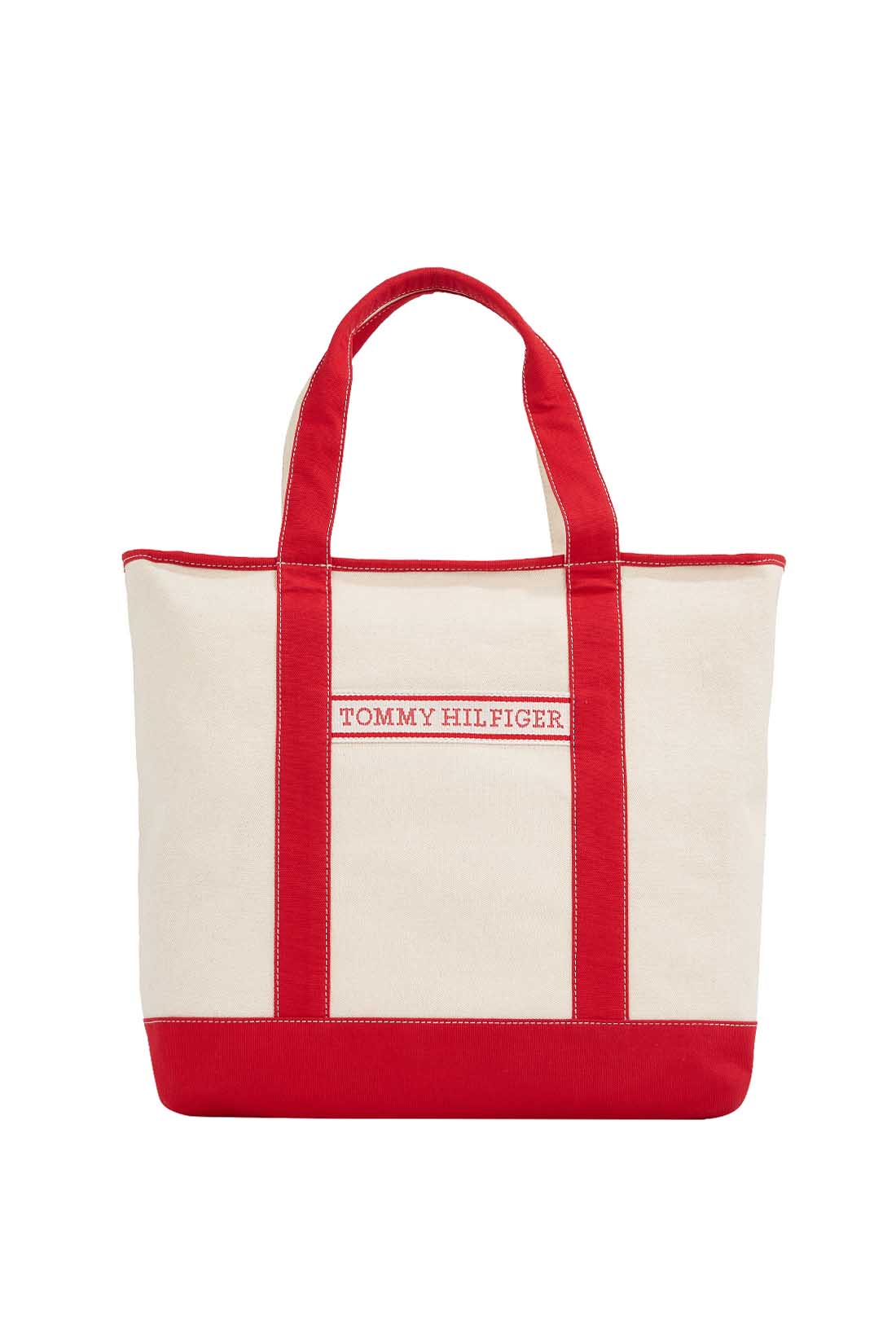TOMMY HILFIGER - Women's canvas beach bag  - Size OS-14