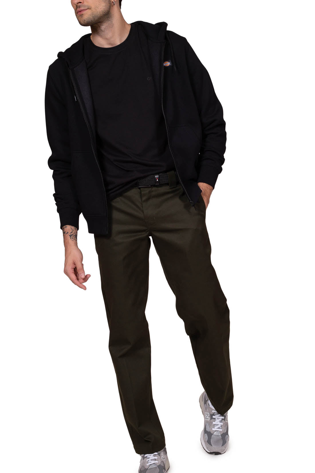DICKIES - Men's relaxed Oakport sweatshirt  - Size-23