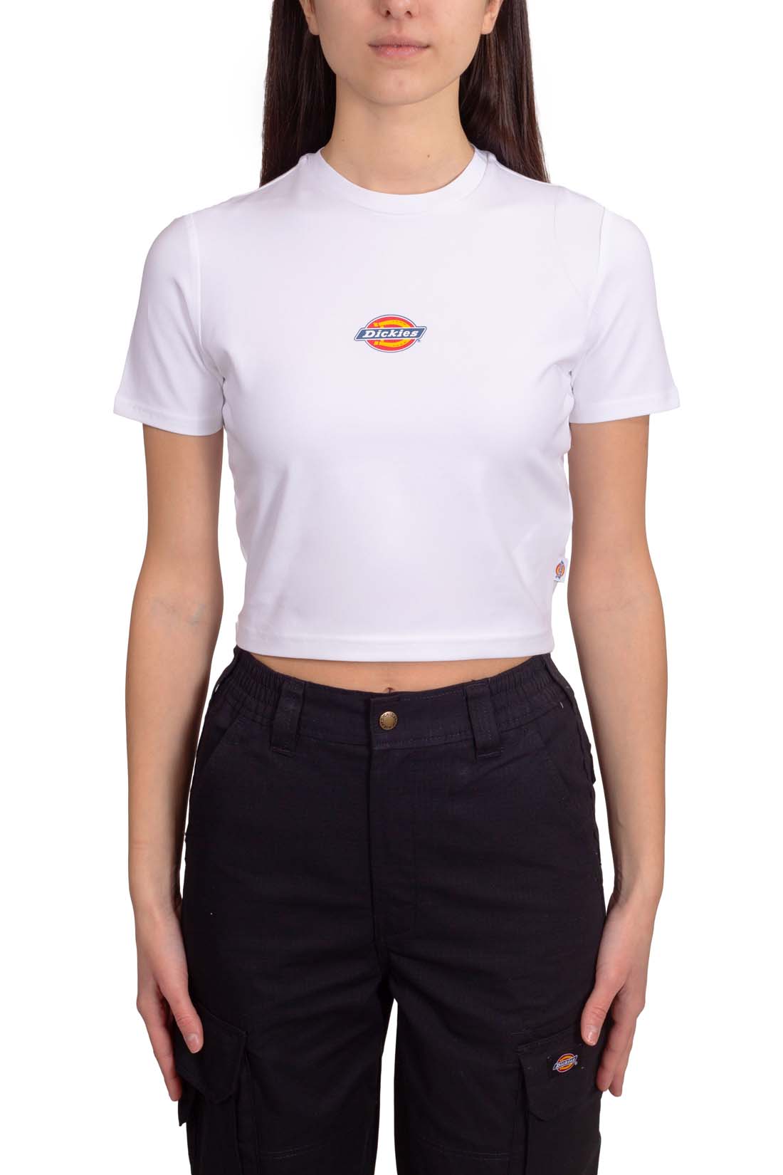 DICKIES - Women's crop Maple Valley T-shirt  - Size L-17
