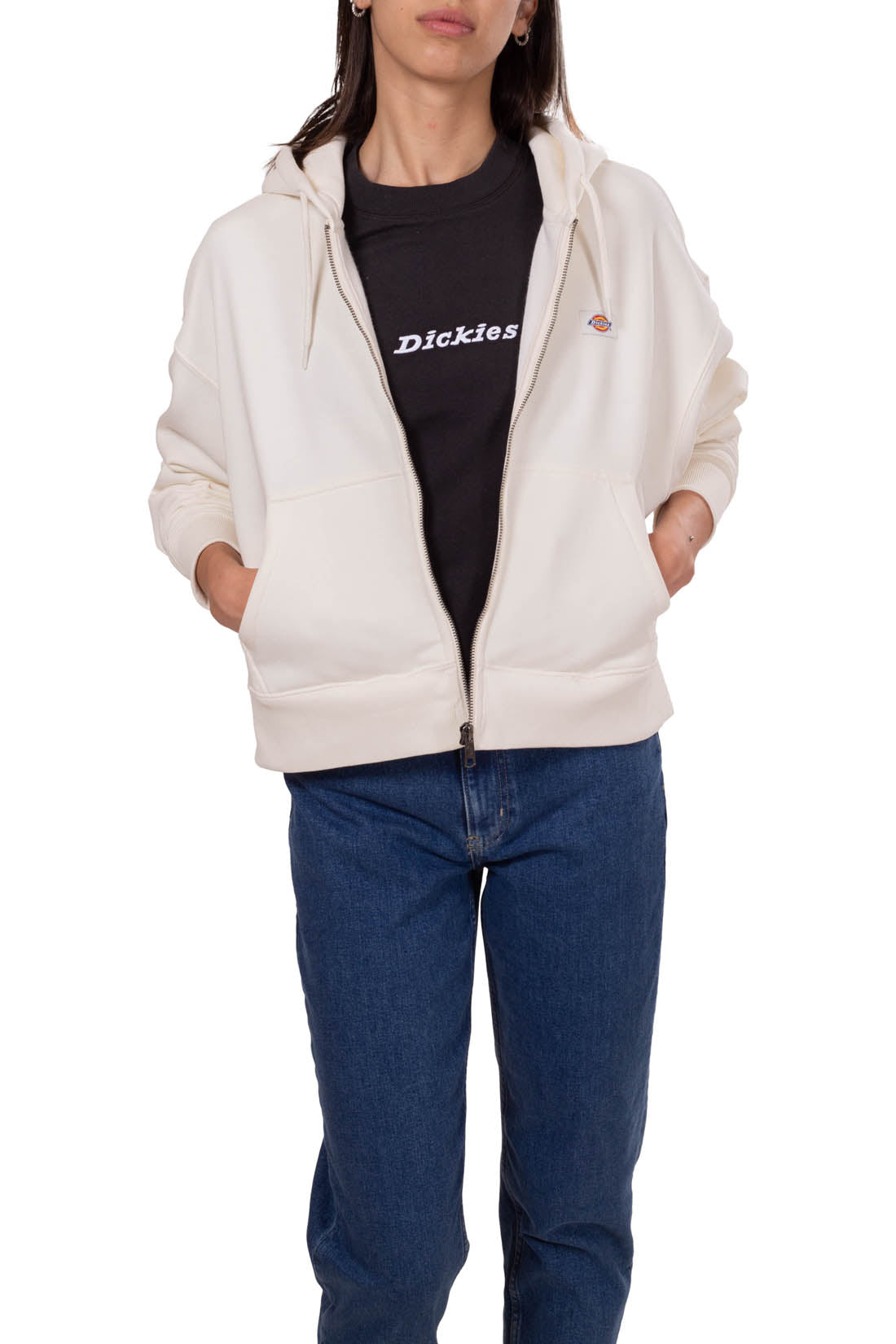 DICKIES - Women's boxy regular sweatshirt  - Size XS-15
