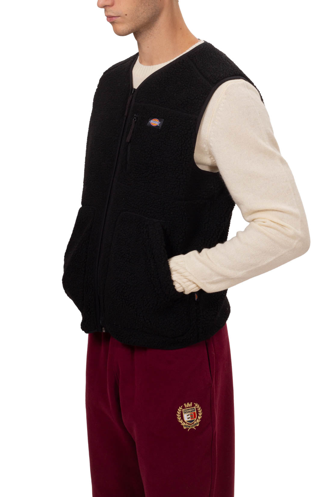 DICKIES - Men's sleeveless Mount Hope fleece-3