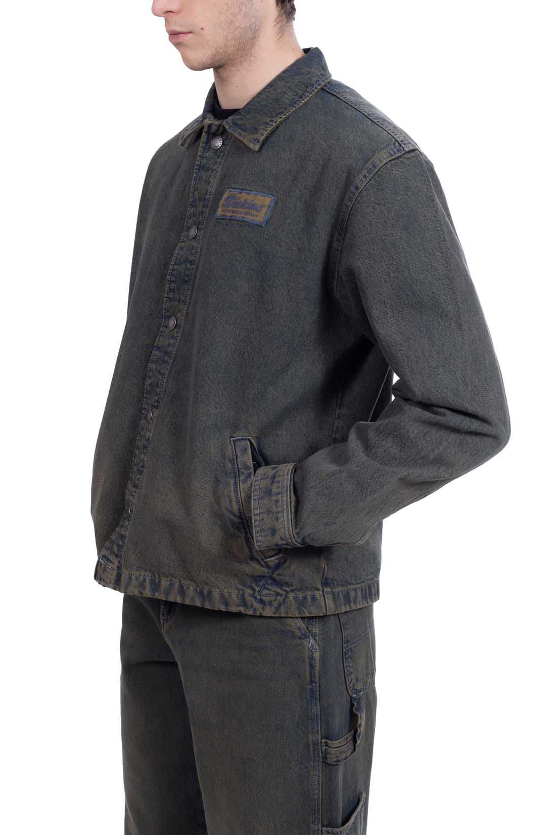 DICKIES - Men's Lewistown denim jacket  - Size L-8