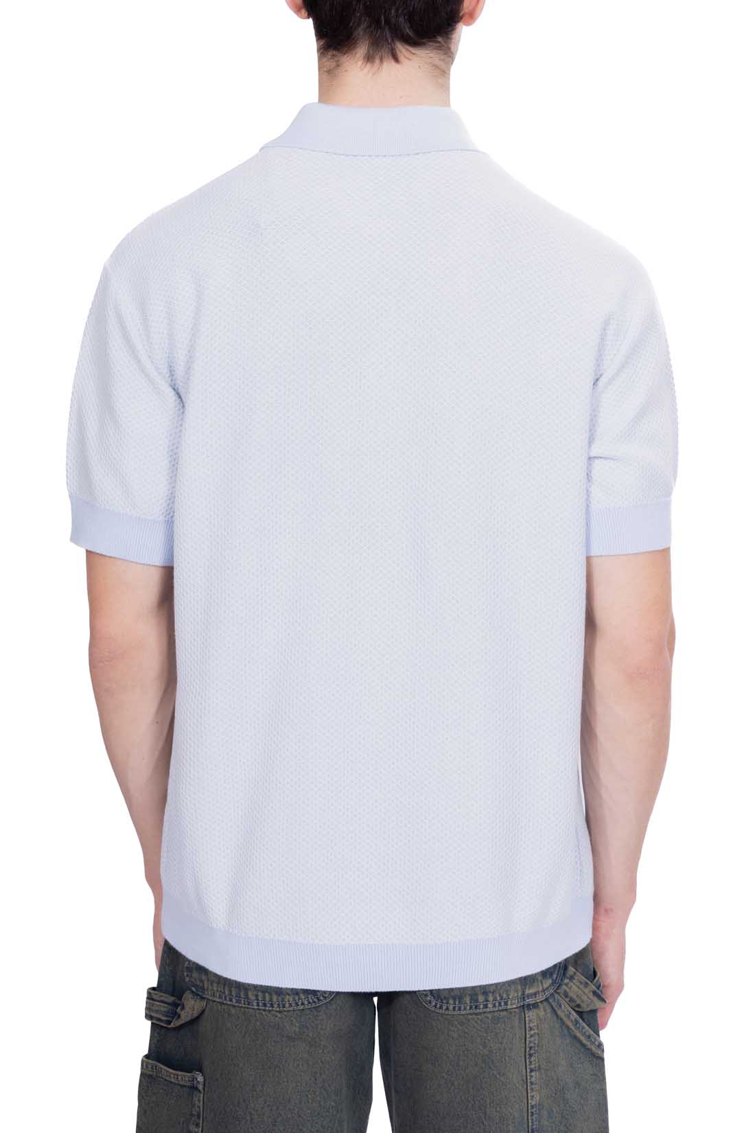 DICKIES - Men's knitted Rocky polo shirt  - Size L-14