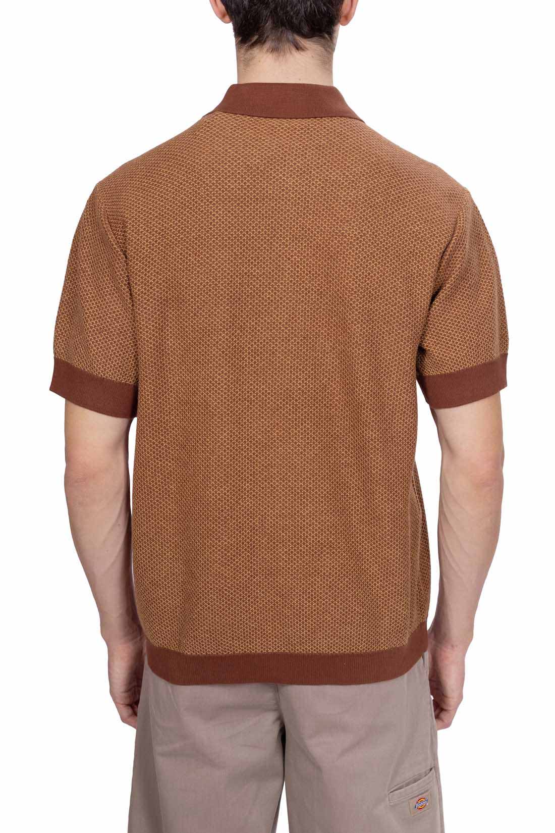 DICKIES - Men's knitted Rocky polo shirt  - Size L-26