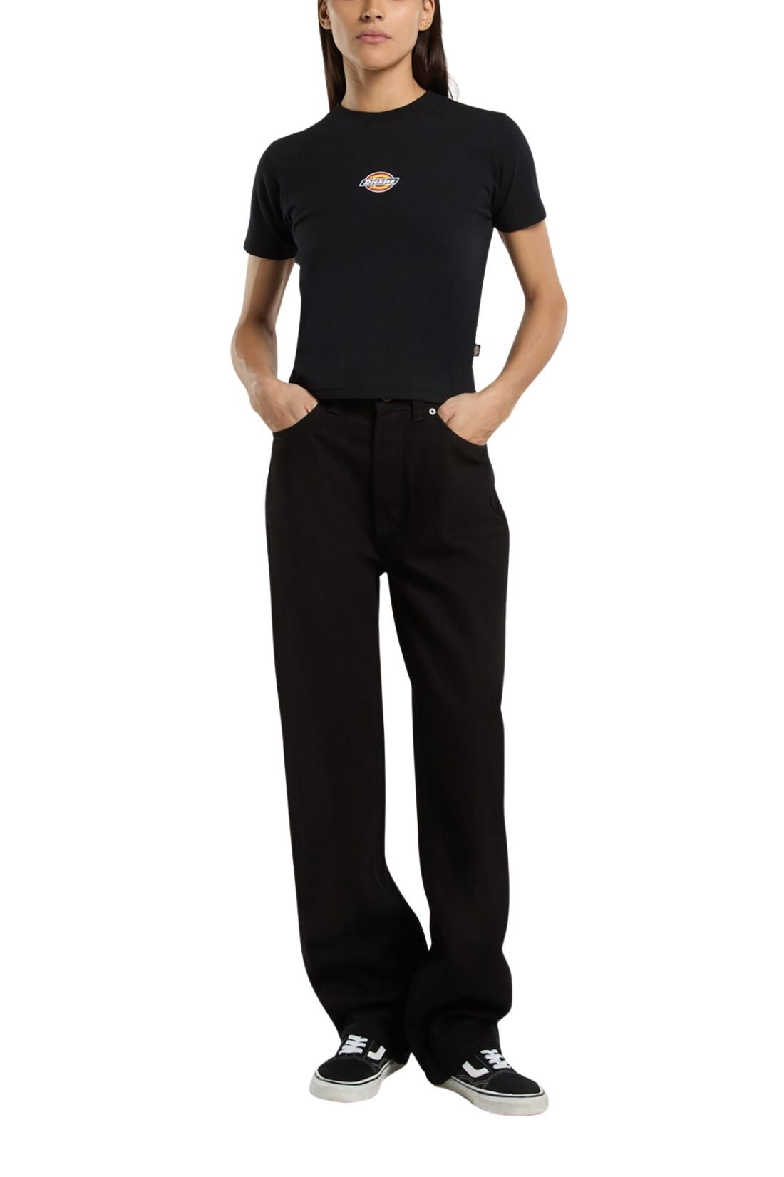 DICKIES - Women's Maple Valley T-shirt  - Size L-26